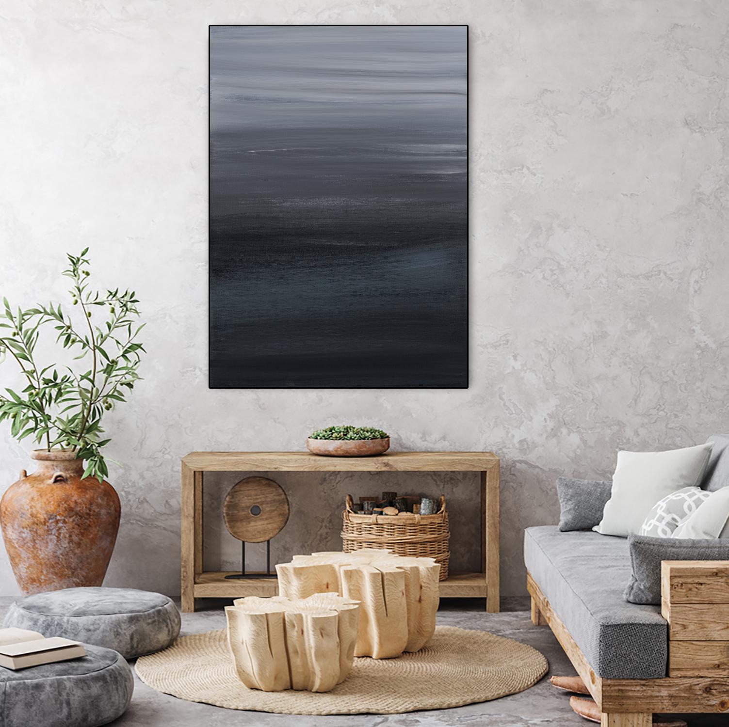 Dawn Breaks by Corrie LaVelle on GIANT ART - grey abstract