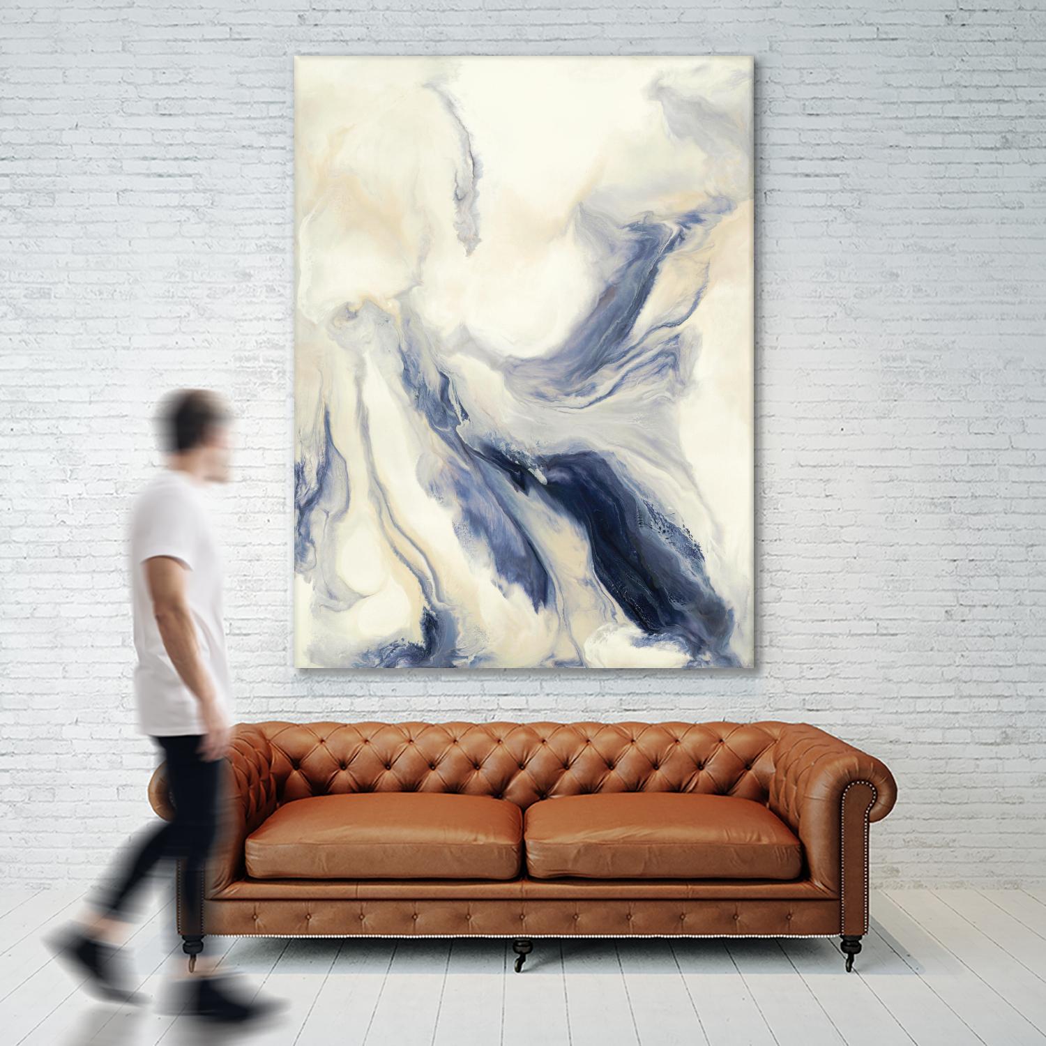 Untitled by Corrie LaVelle on GIANT ART - whites & creams fluid abstract white