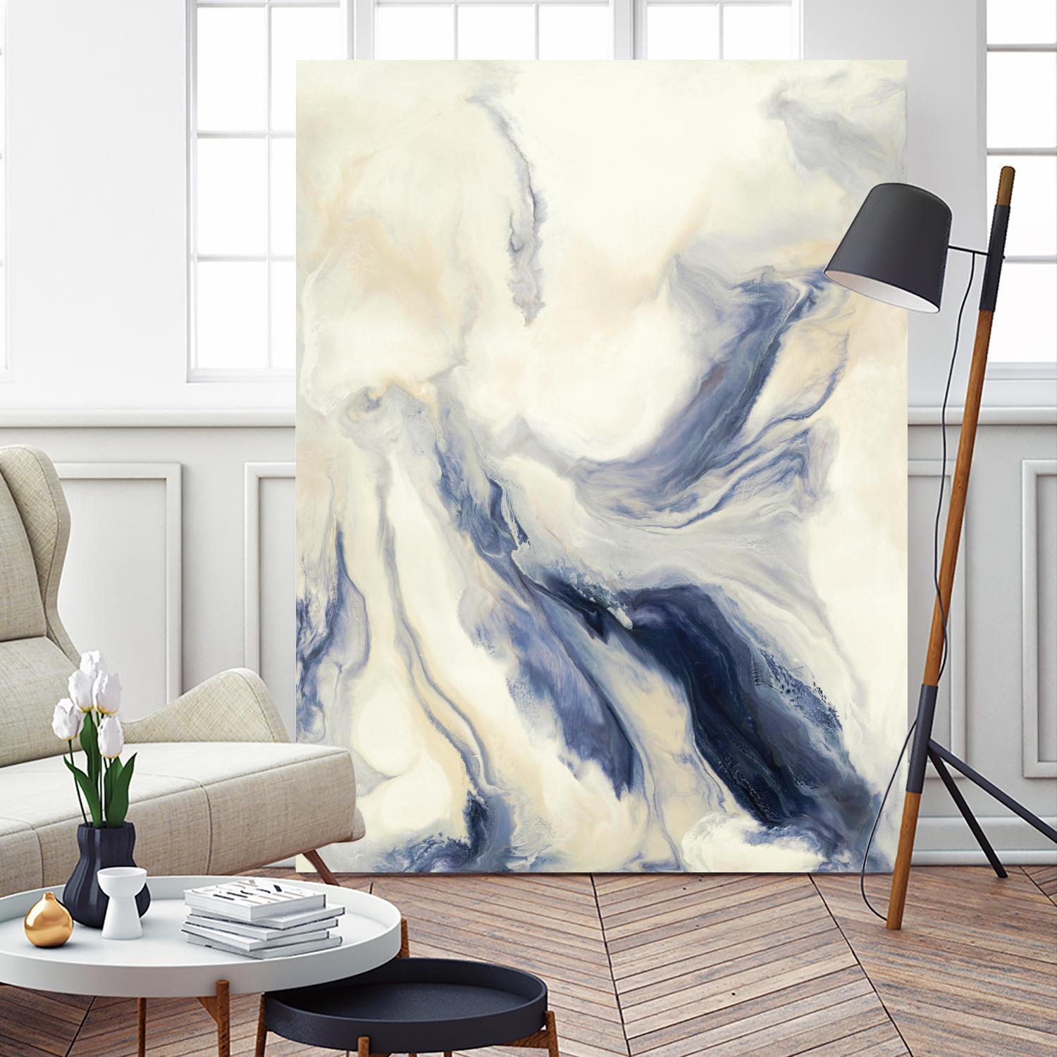 Untitled by Corrie LaVelle on GIANT ART - whites & creams fluid abstract white