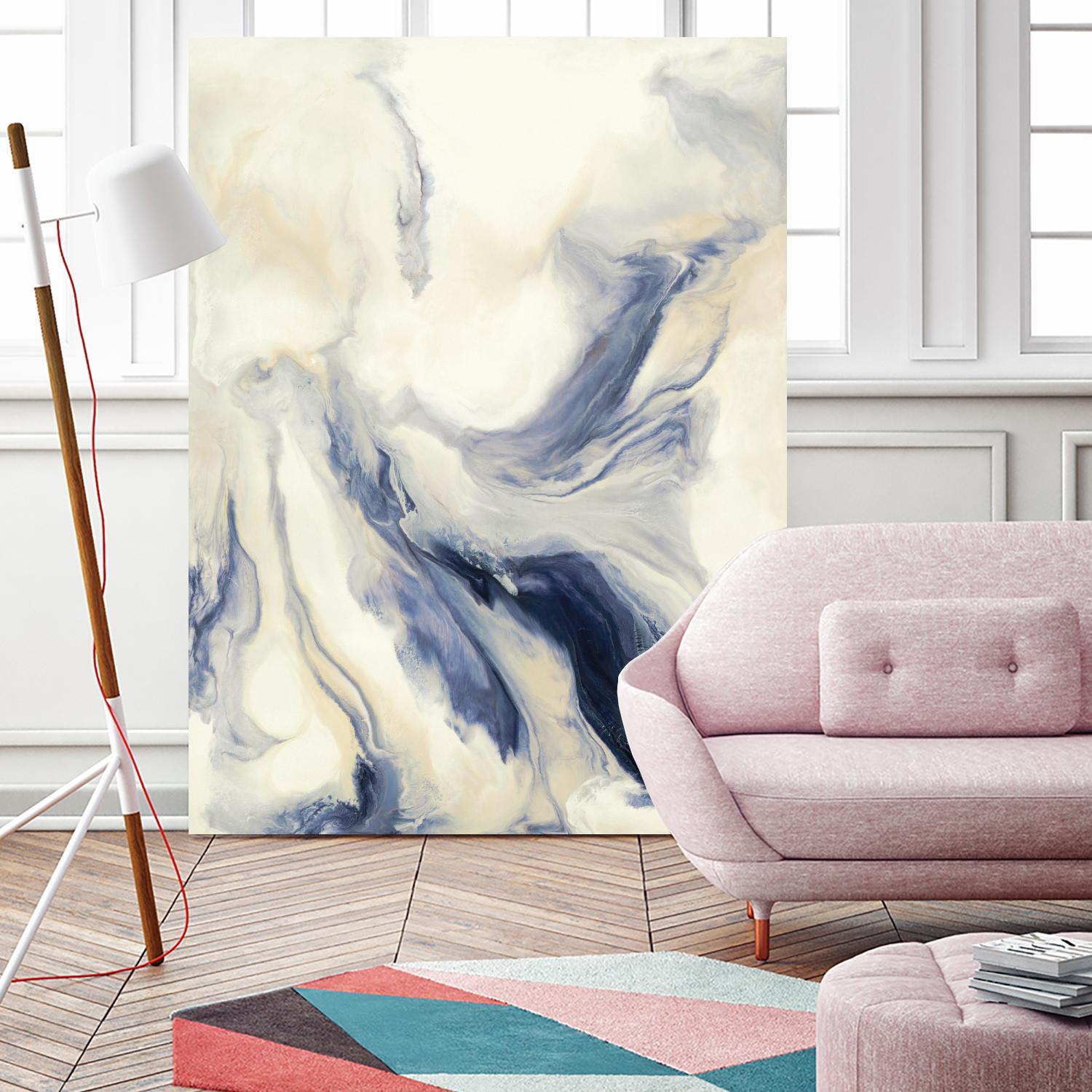 Untitled by Corrie LaVelle on GIANT ART - whites & creams fluid abstract white