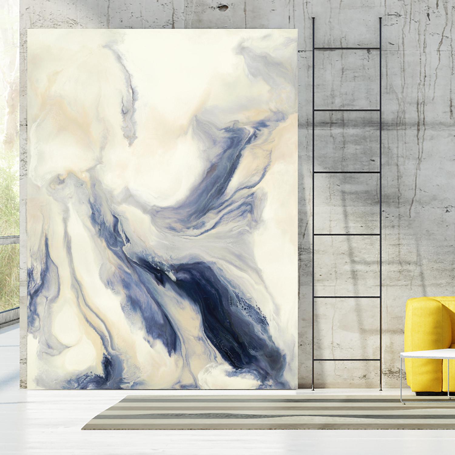 Untitled by Corrie LaVelle on GIANT ART - whites & creams fluid abstract white