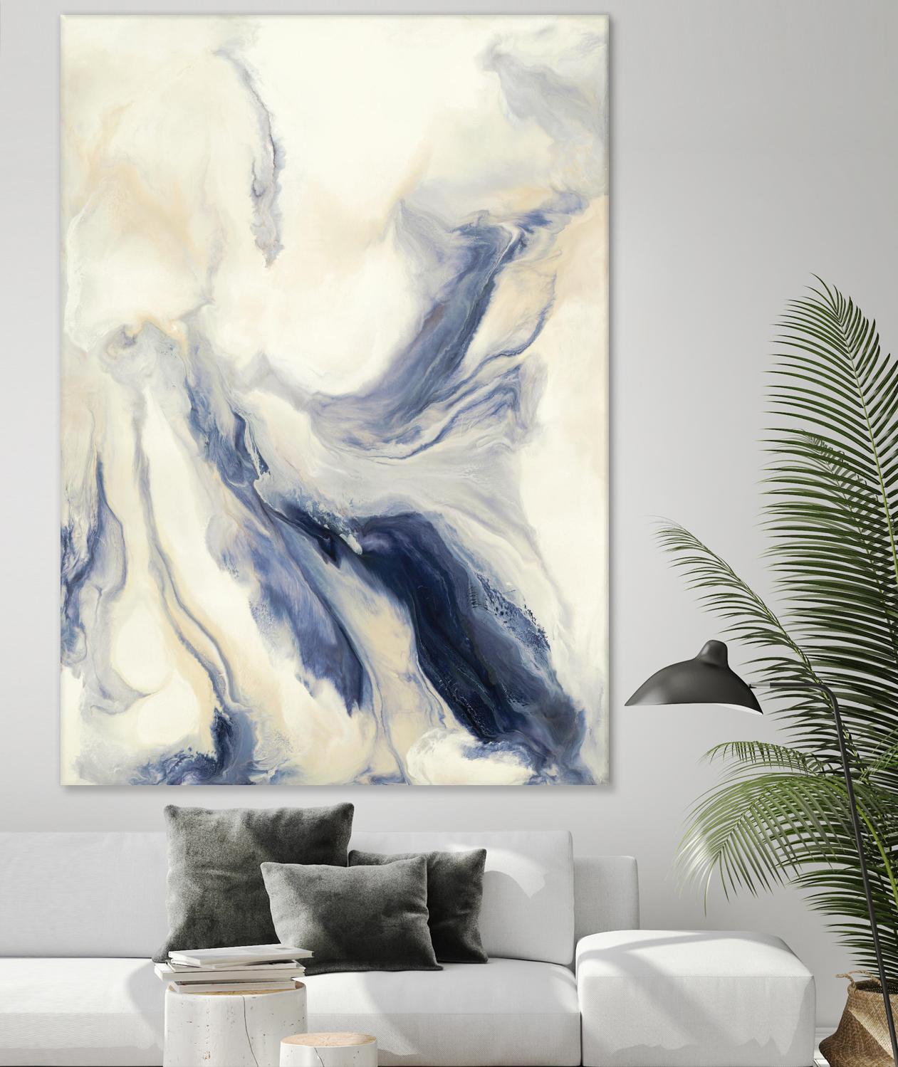 Untitled by Corrie LaVelle on GIANT ART - whites & creams fluid abstract white