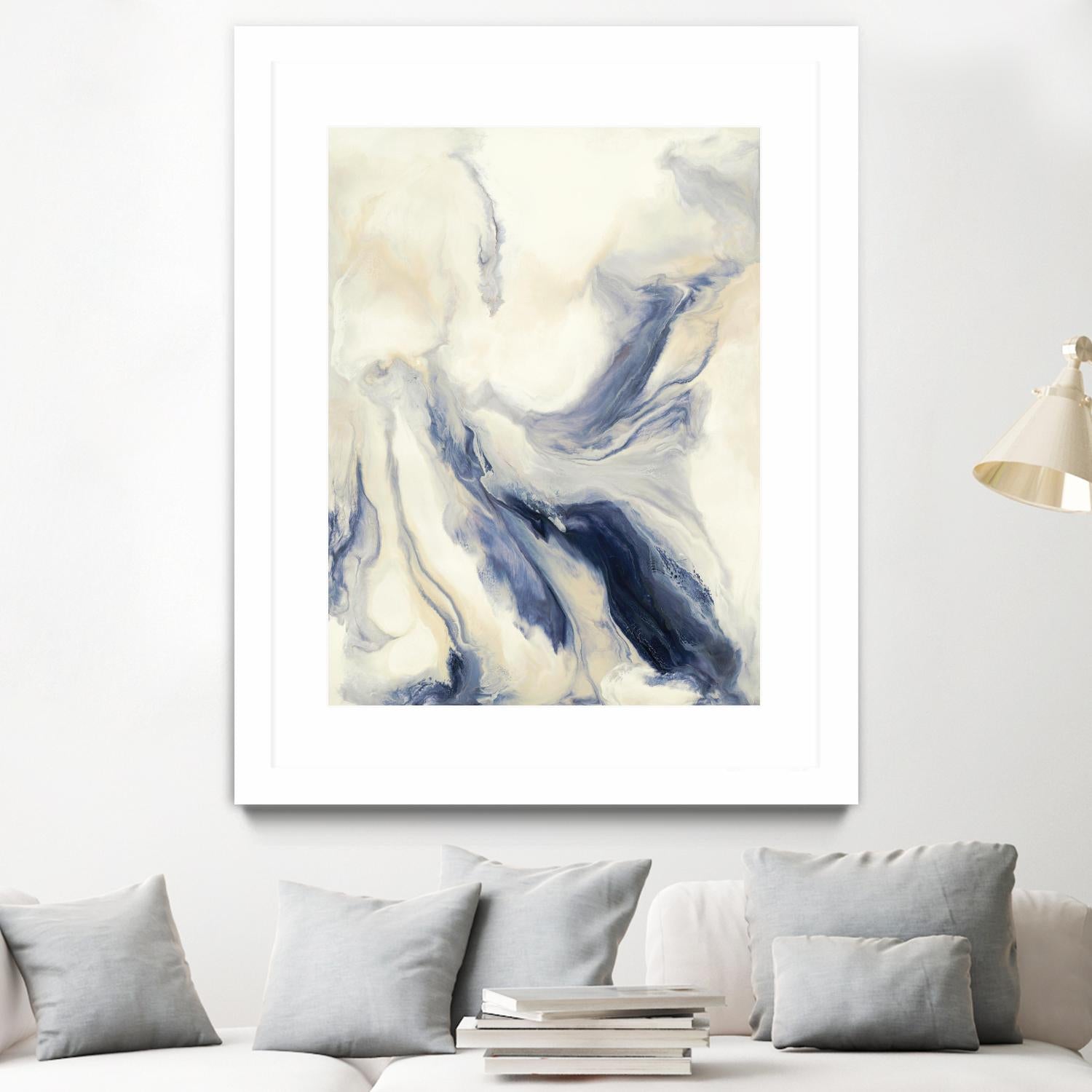 Untitled by Corrie LaVelle on GIANT ART - whites & creams fluid abstract white
