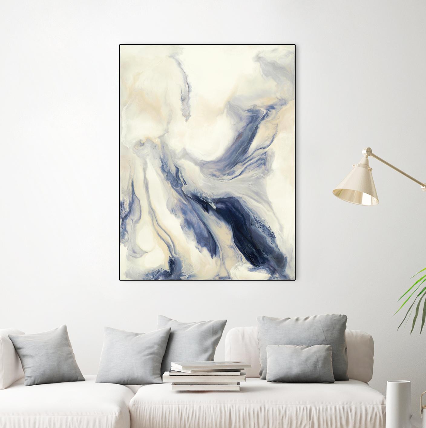 Untitled by Corrie LaVelle on GIANT ART - whites & creams fluid abstract white