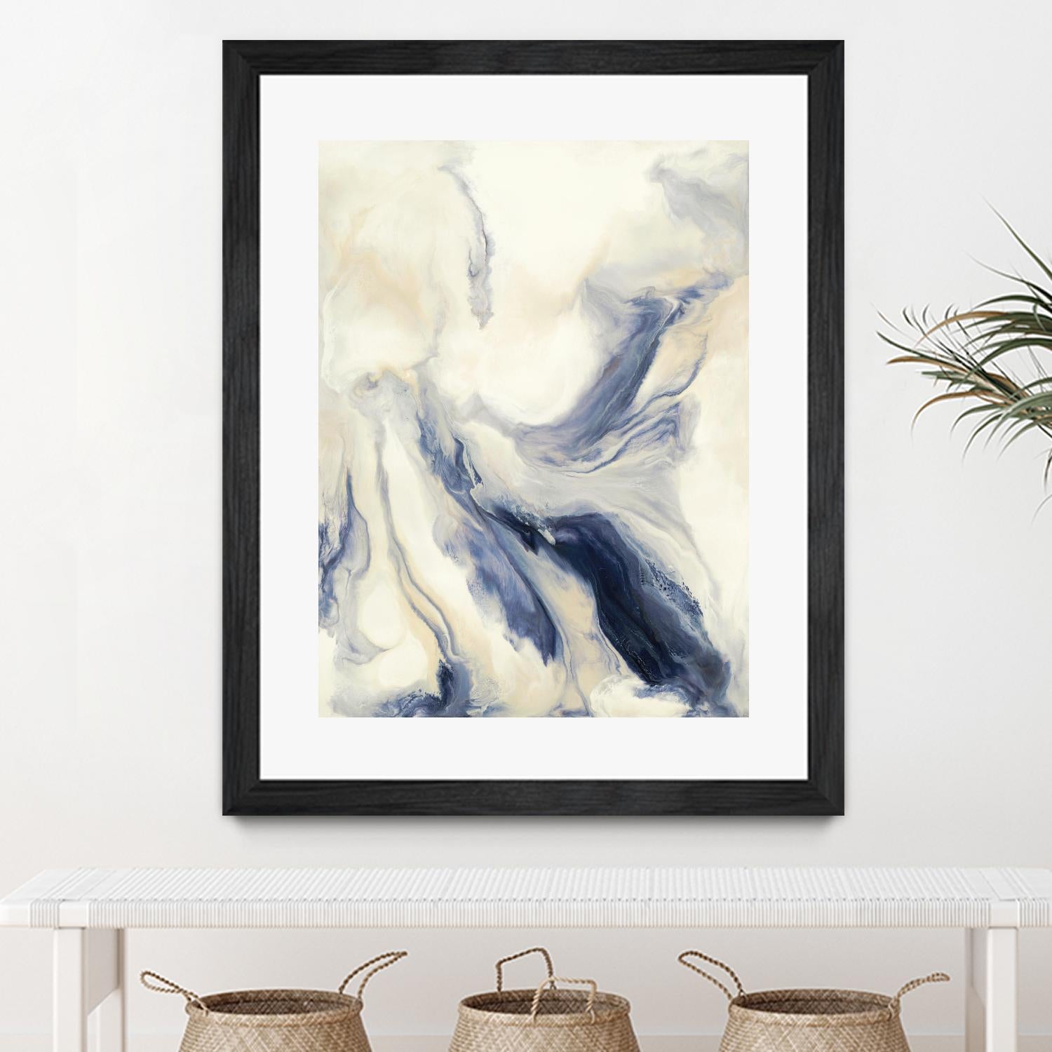 Untitled by Corrie LaVelle on GIANT ART - whites & creams fluid abstract white