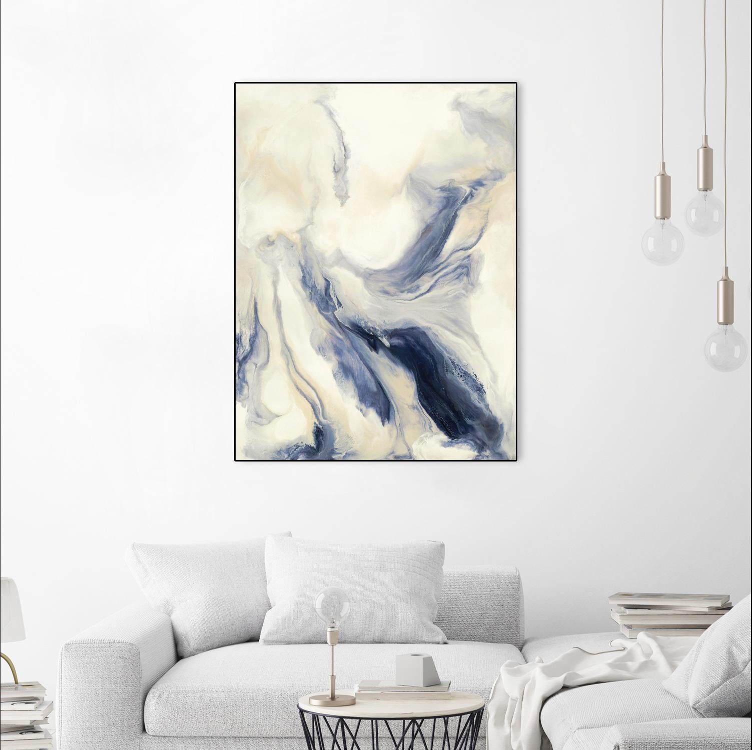 Untitled by Corrie LaVelle on GIANT ART - whites & creams fluid abstract white