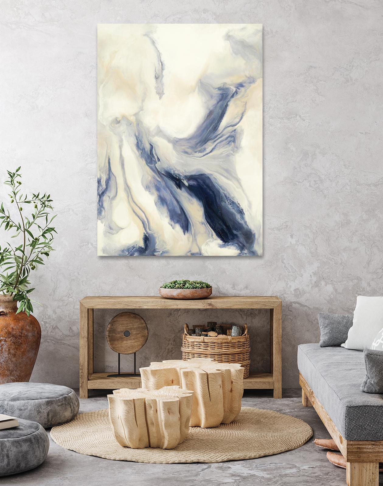 Untitled by Corrie LaVelle on GIANT ART - whites & creams fluid abstract white