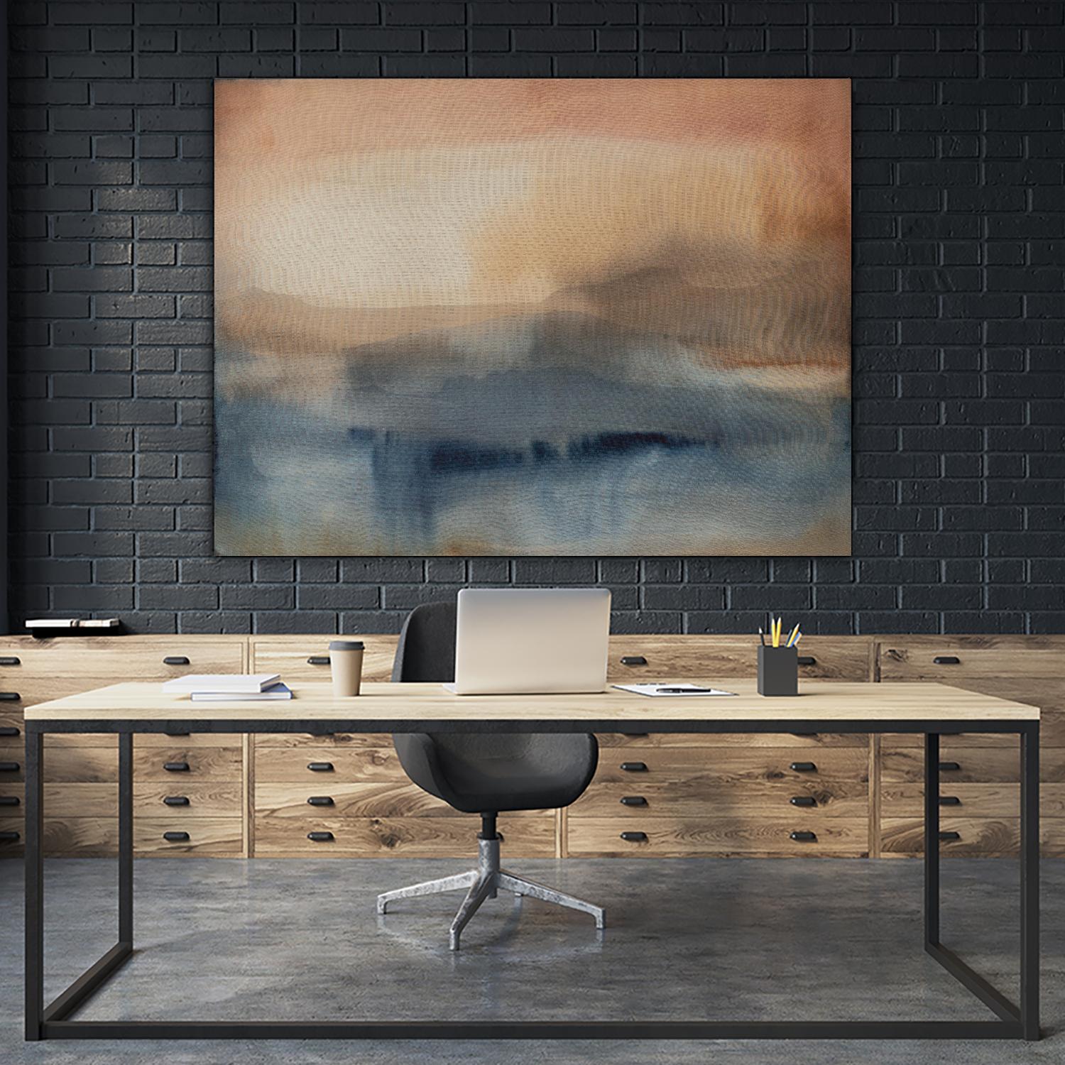 GOLDEN DESERTS by KIPPI LEONARD on GIANT ART - gold abstract abstract