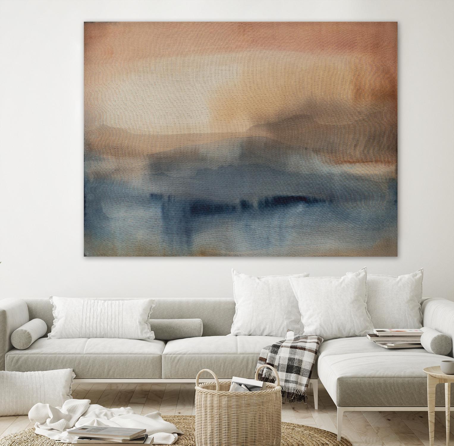 GOLDEN DESERTS by KIPPI LEONARD on GIANT ART - gold abstract abstract