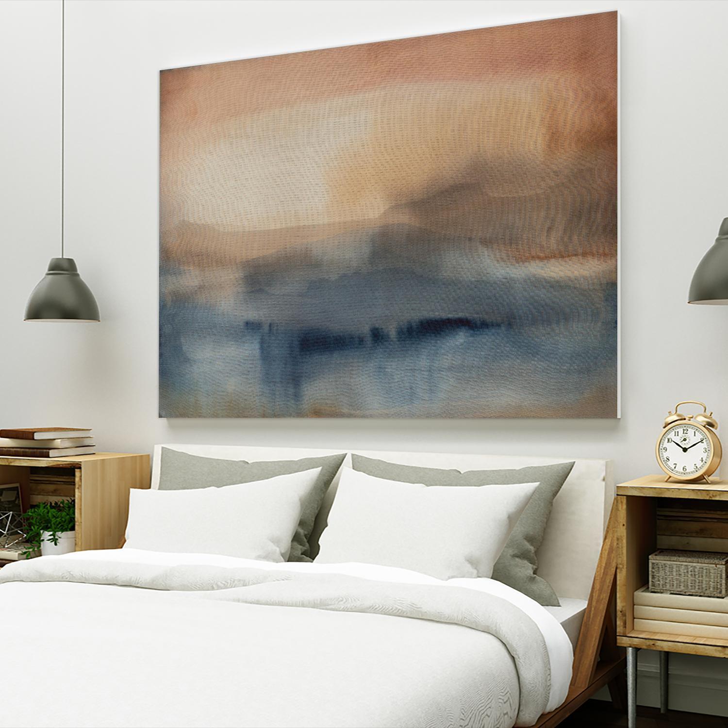 GOLDEN DESERTS by KIPPI LEONARD on GIANT ART - gold abstract abstract