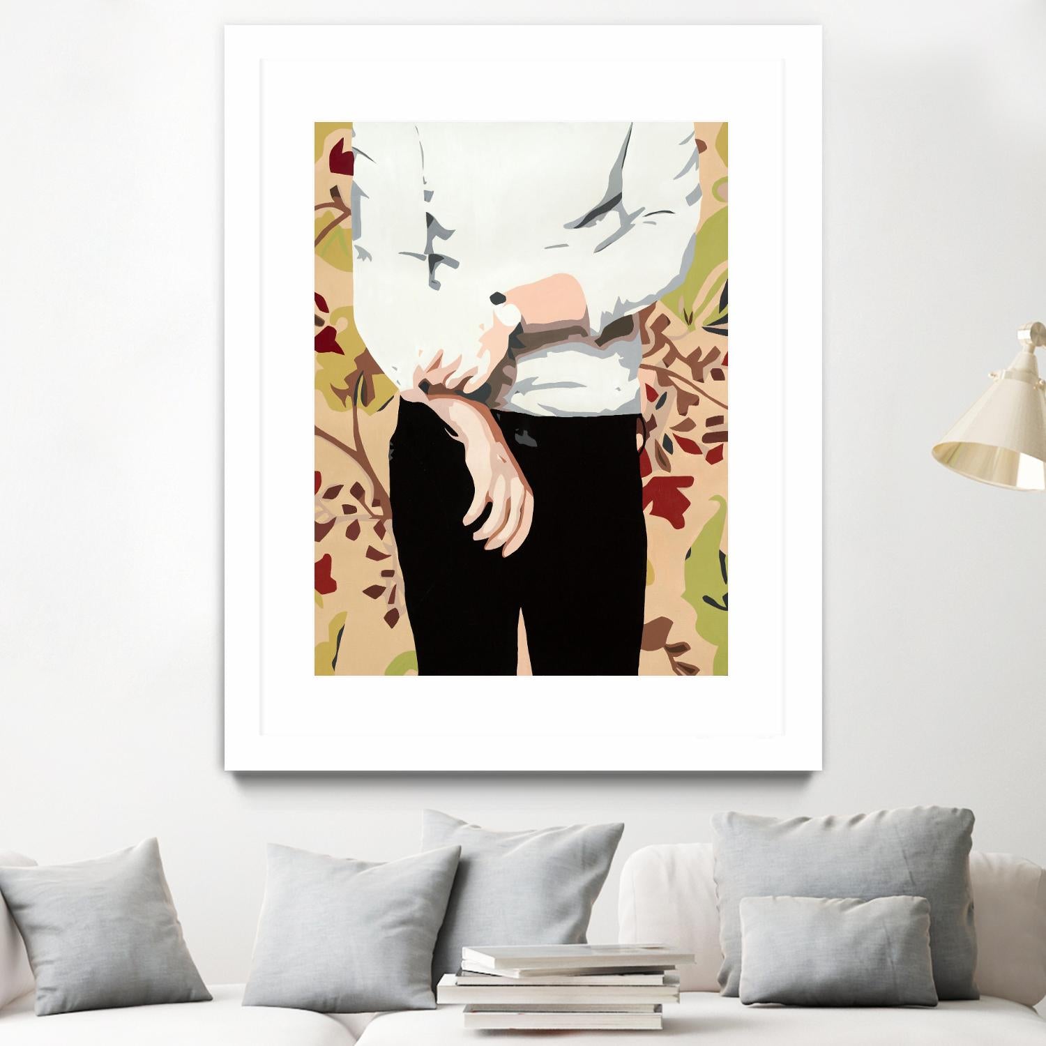 Mr. Right by Beth Ann Lawson on GIANT ART - black figurative fashion