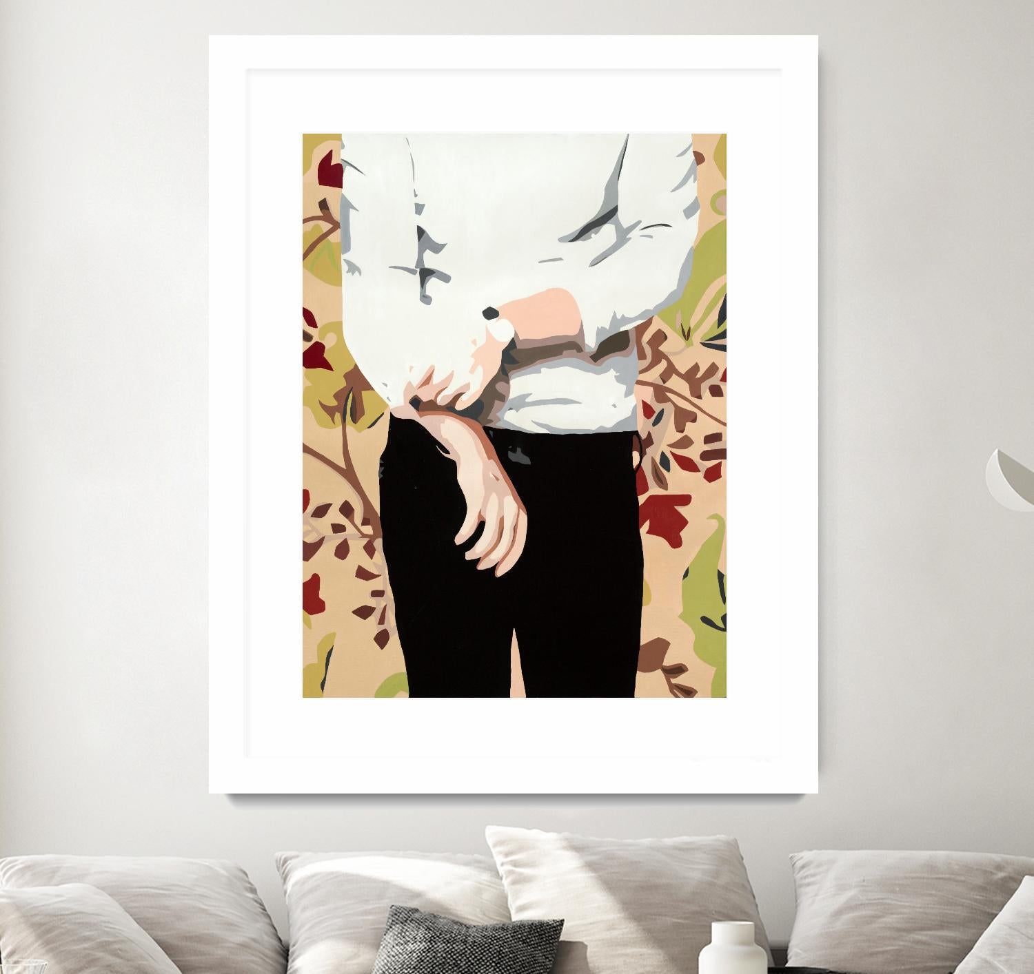 Mr. Right by Beth Ann Lawson on GIANT ART - black figurative fashion