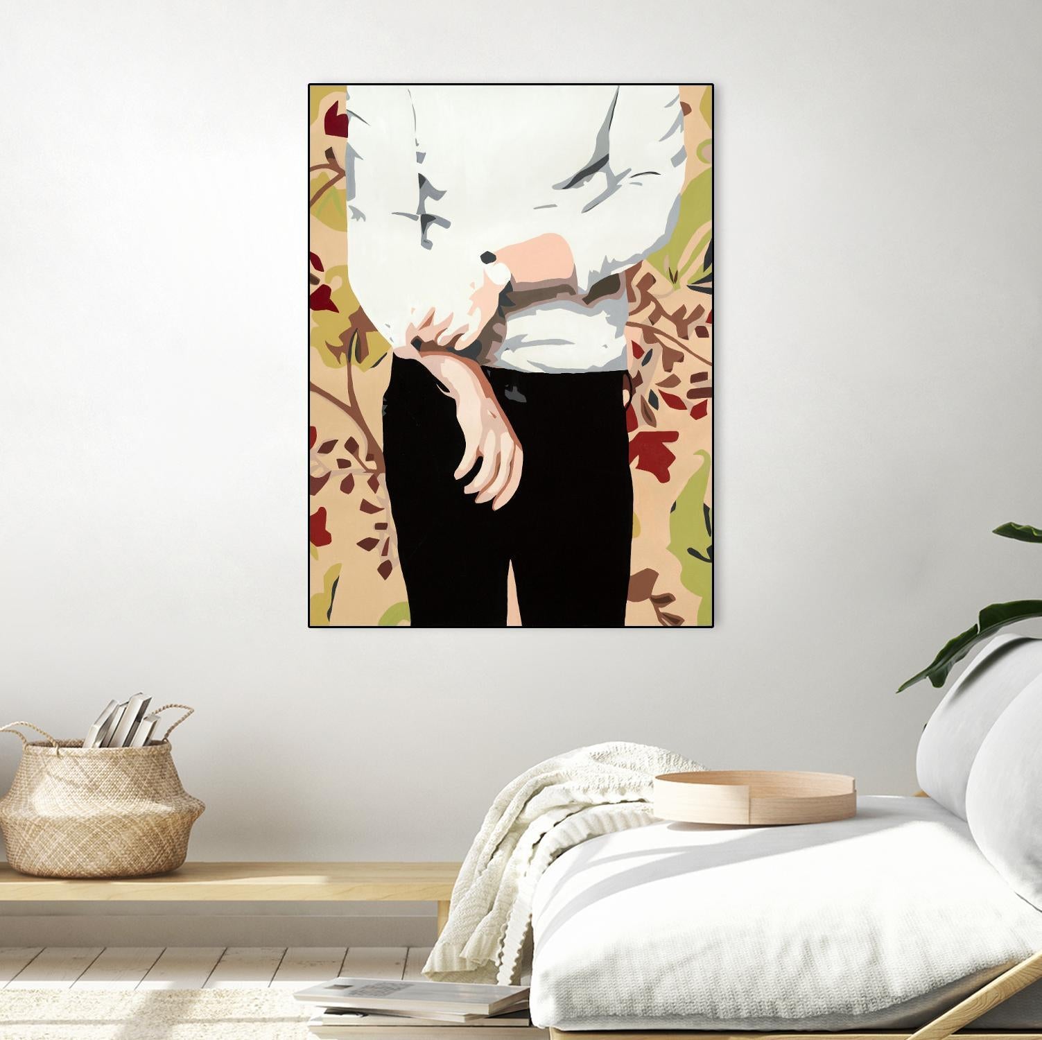 Mr. Right by Beth Ann Lawson on GIANT ART - black figurative fashion