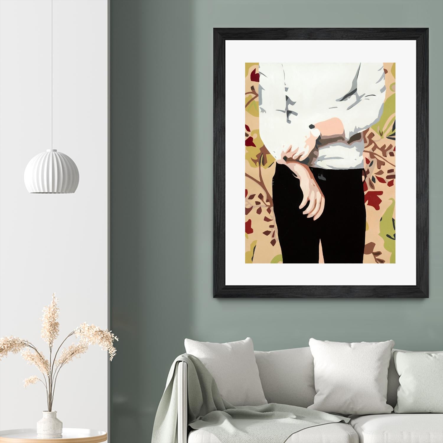 Mr. Right by Beth Ann Lawson on GIANT ART - black figurative fashion