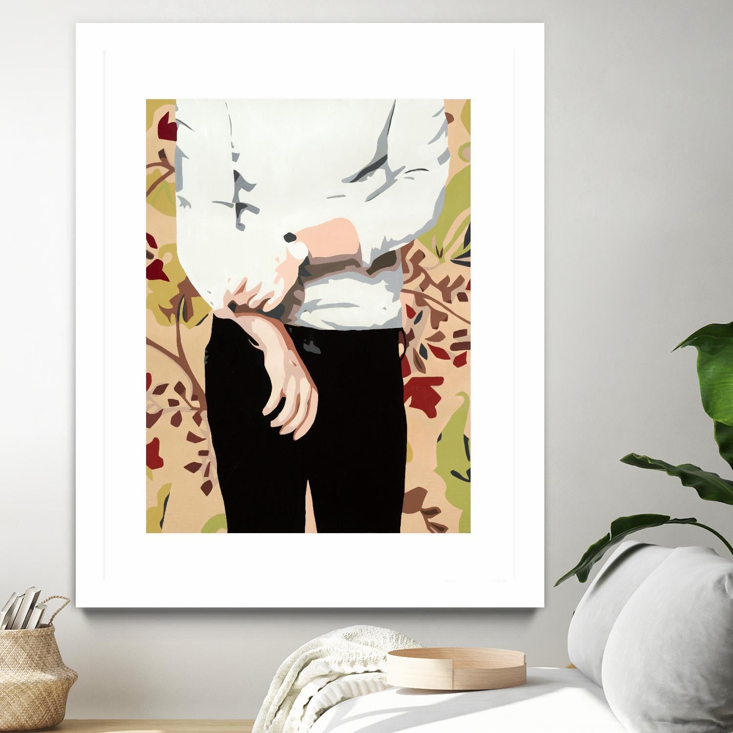 Mr. Right by Beth Ann Lawson on GIANT ART - black figurative fashion