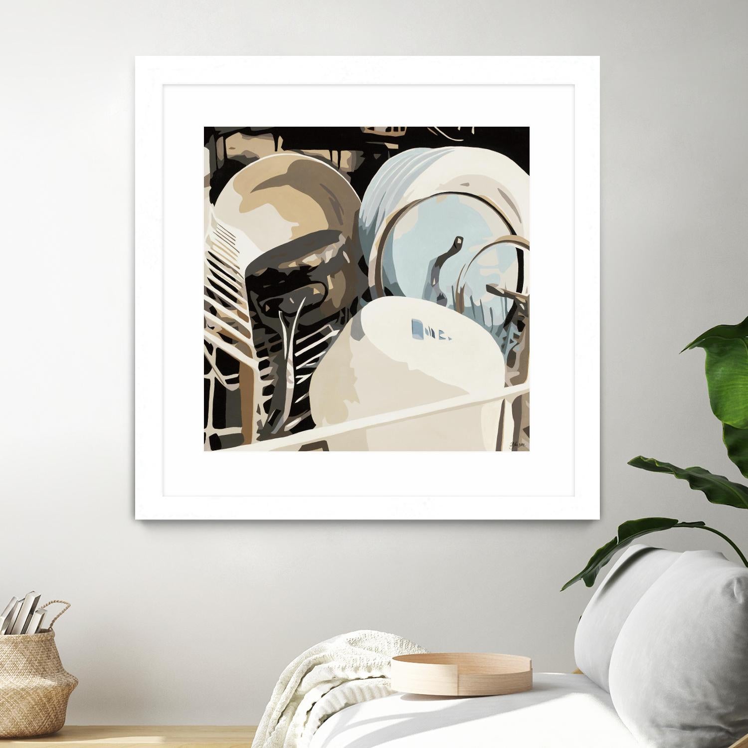 Kitchen BFF by Beth Ann Lawson on GIANT ART - whites & creams food & drink kitchen