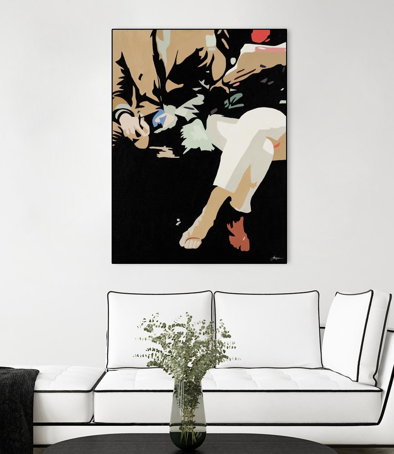 THEM #4 by Bethann Lawson on GIANT ART - black figurative people