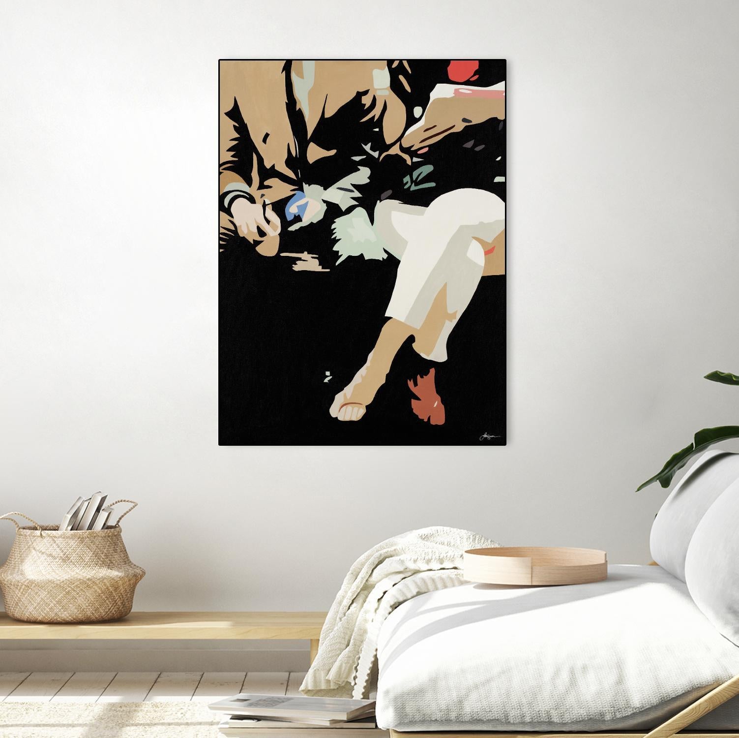 THEM #4 by Bethann Lawson on GIANT ART - black figurative people