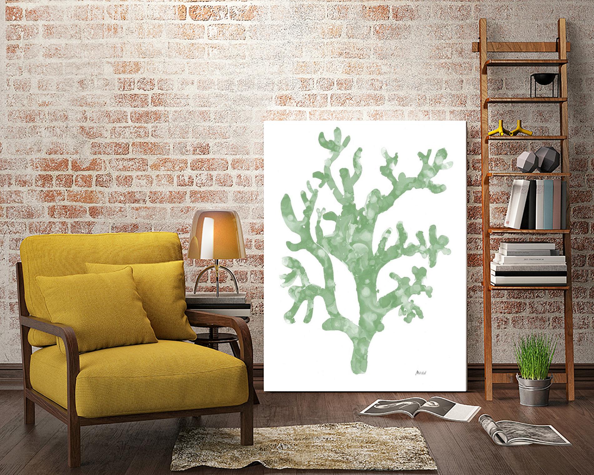 Sea Coral I V1 by Patti Mann on GIANT ART - blacks organic shapes