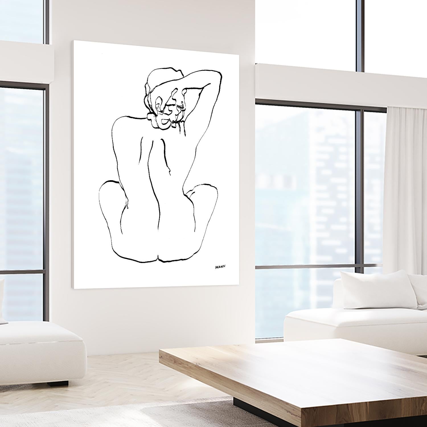 Contours II by Patti Mann on GIANT ART - figurative