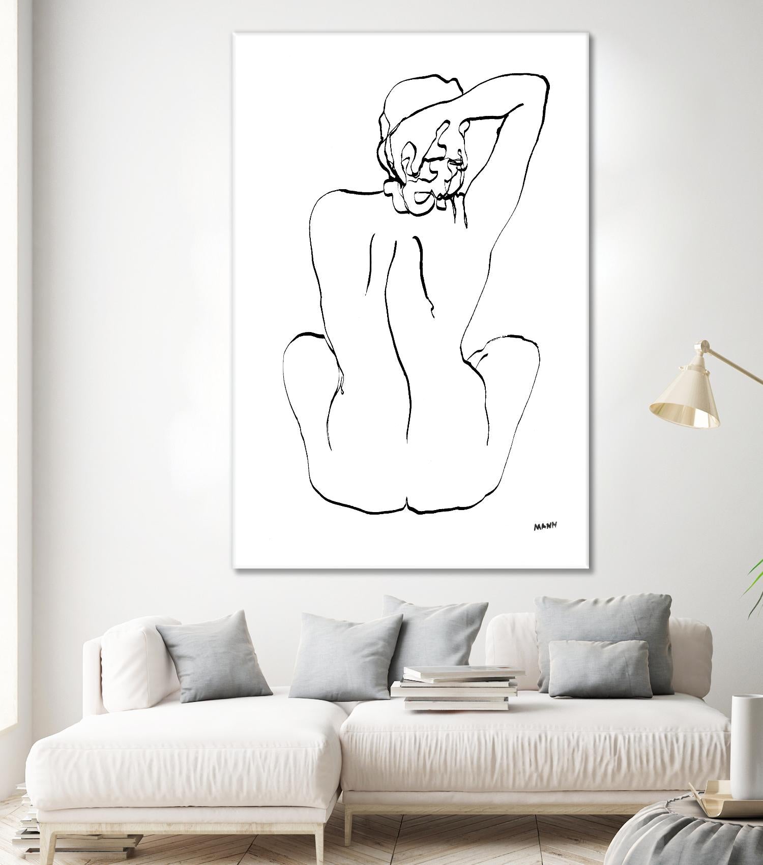 Contours II by Patti Mann on GIANT ART - figurative