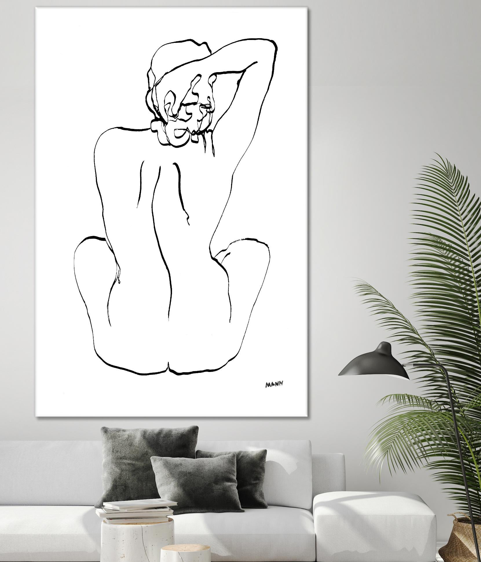 Contours II by Patti Mann on GIANT ART - figurative