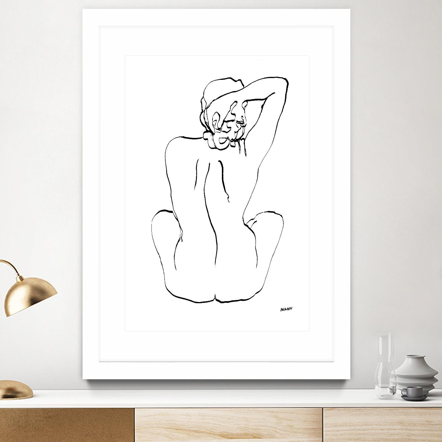 Contours II by Patti Mann on GIANT ART - figurative