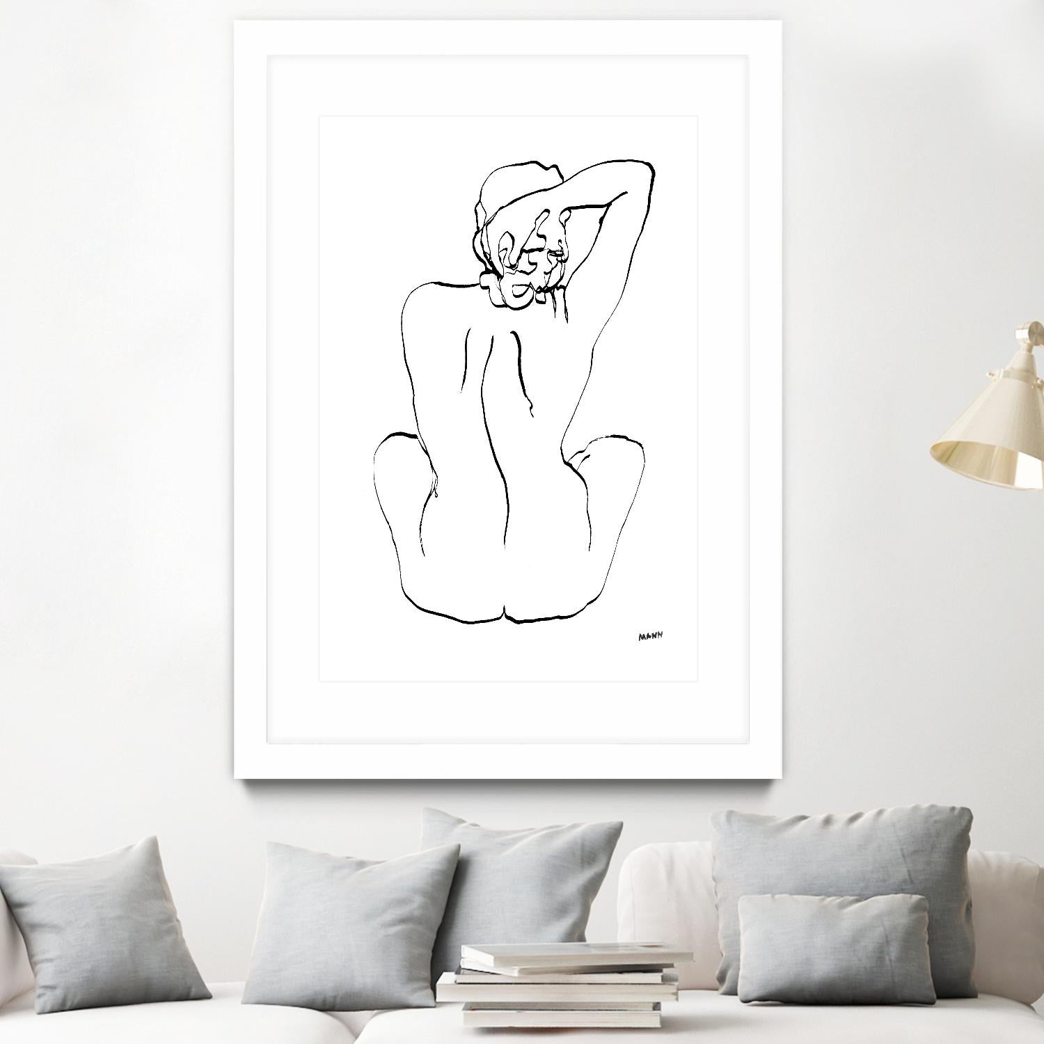 Contours II by Patti Mann on GIANT ART - figurative