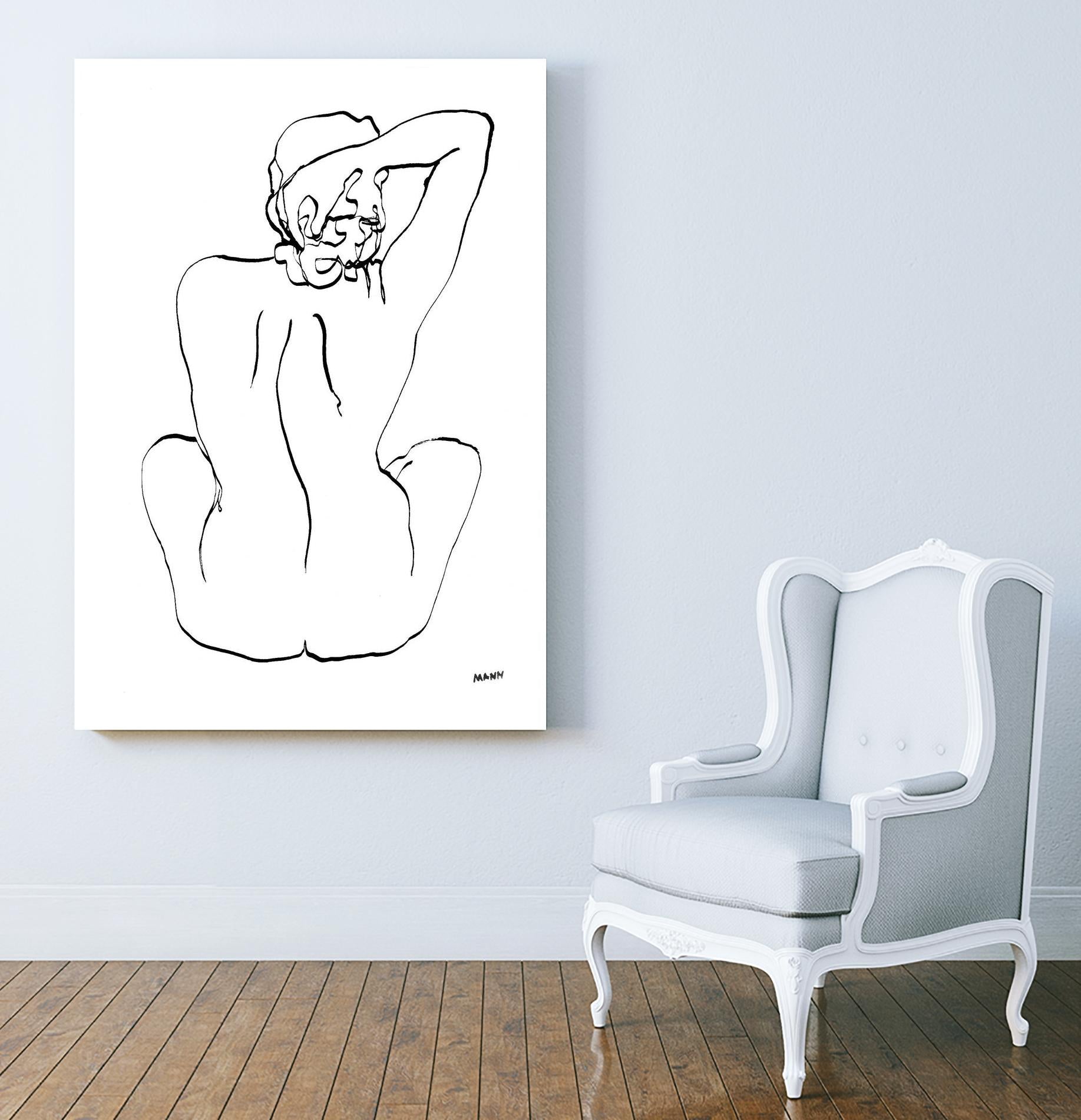 Contours II by Patti Mann on GIANT ART - figurative