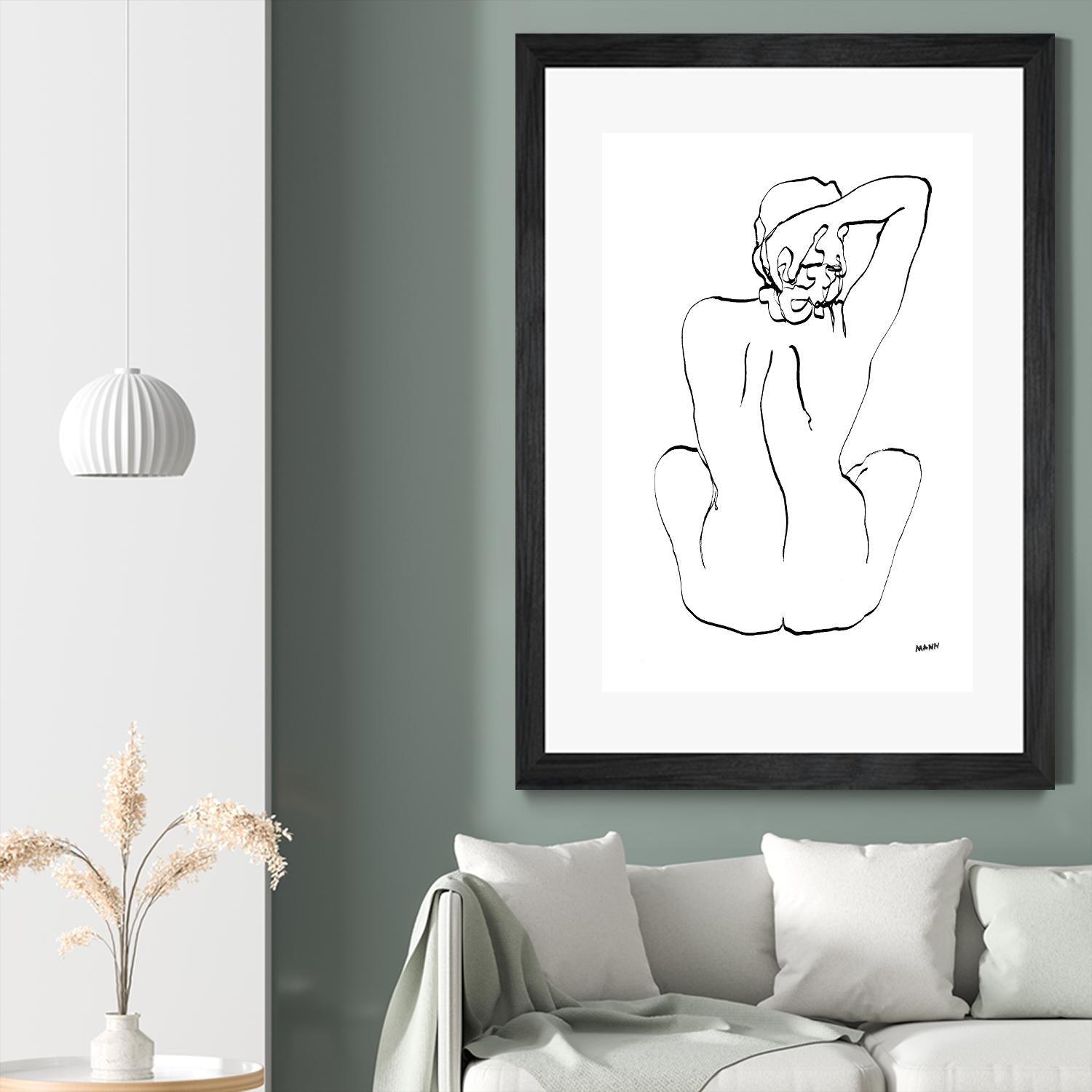 Contours II by Patti Mann on GIANT ART - figurative