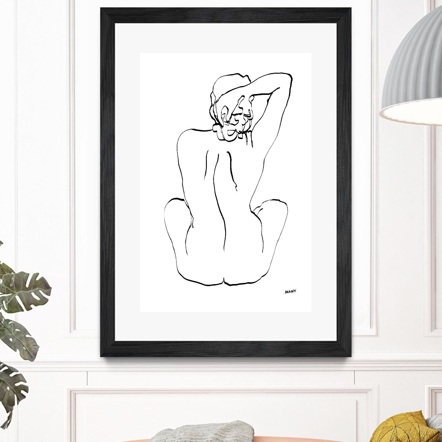 Contours II by Patti Mann on GIANT ART - figurative