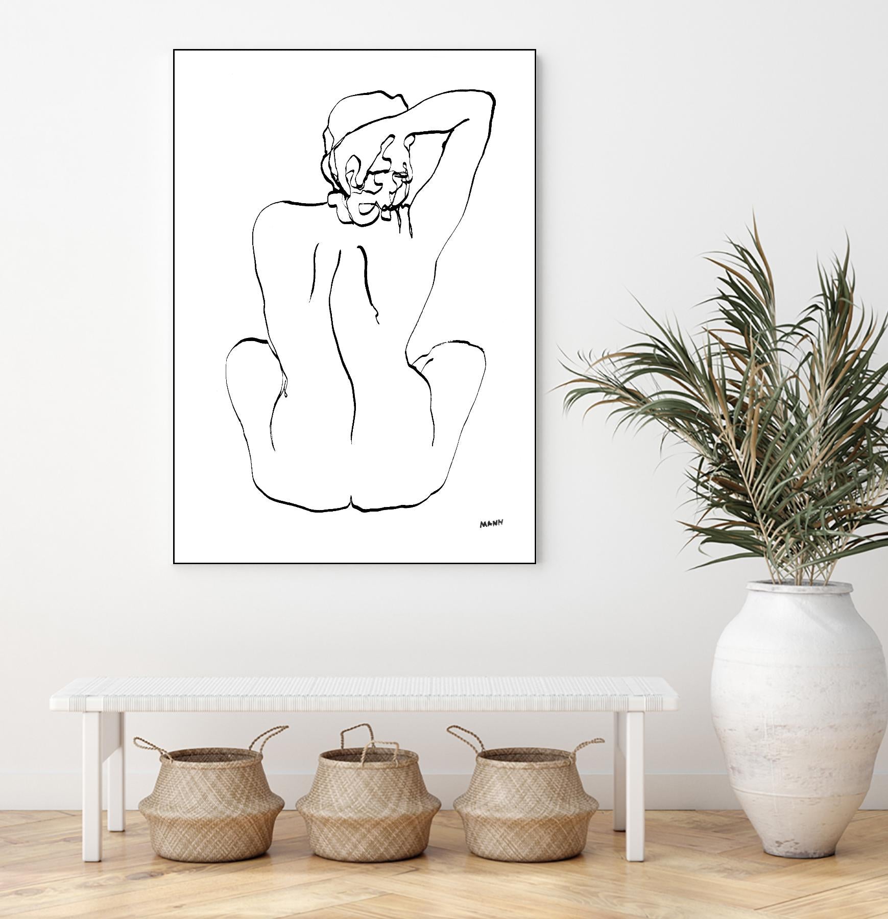 Contours II by Patti Mann on GIANT ART - figurative