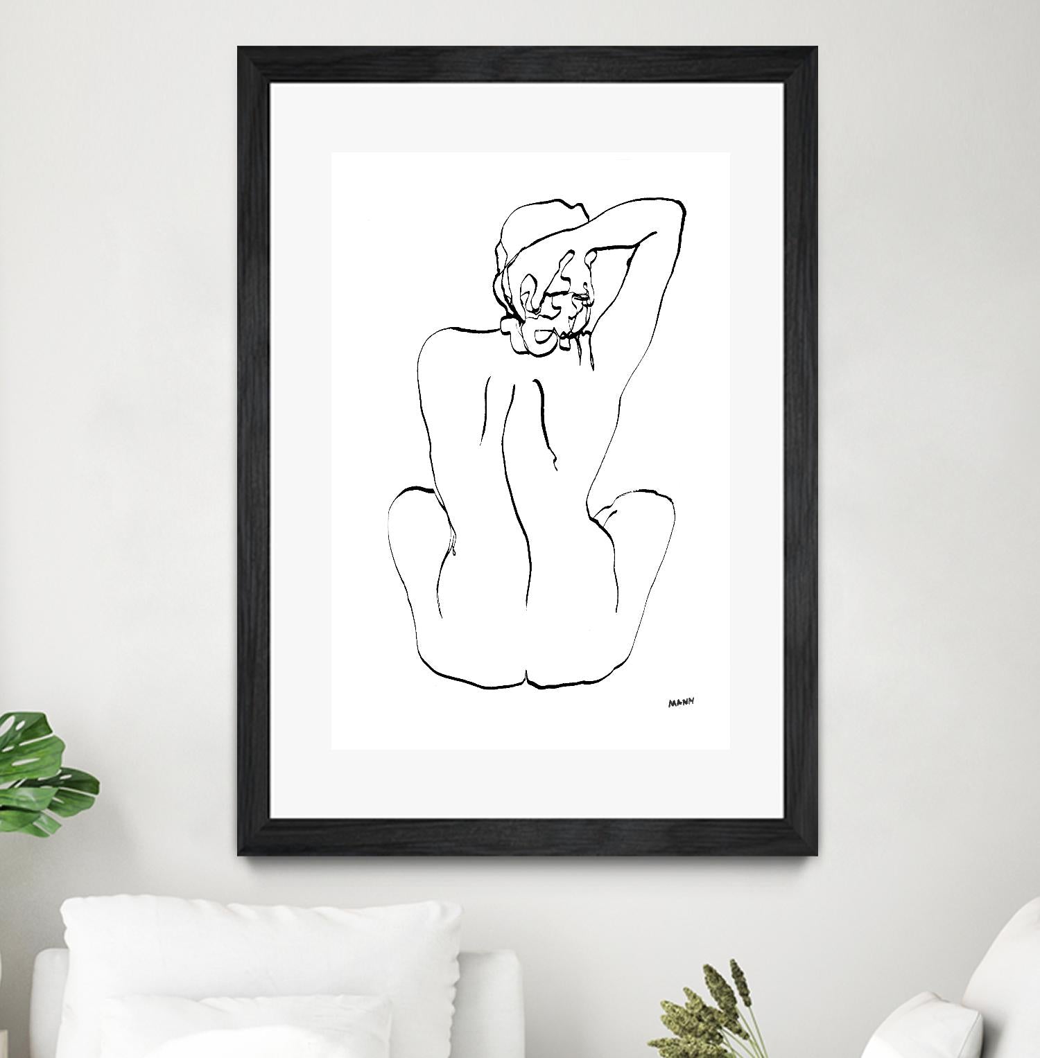 Contours II by Patti Mann on GIANT ART - figurative