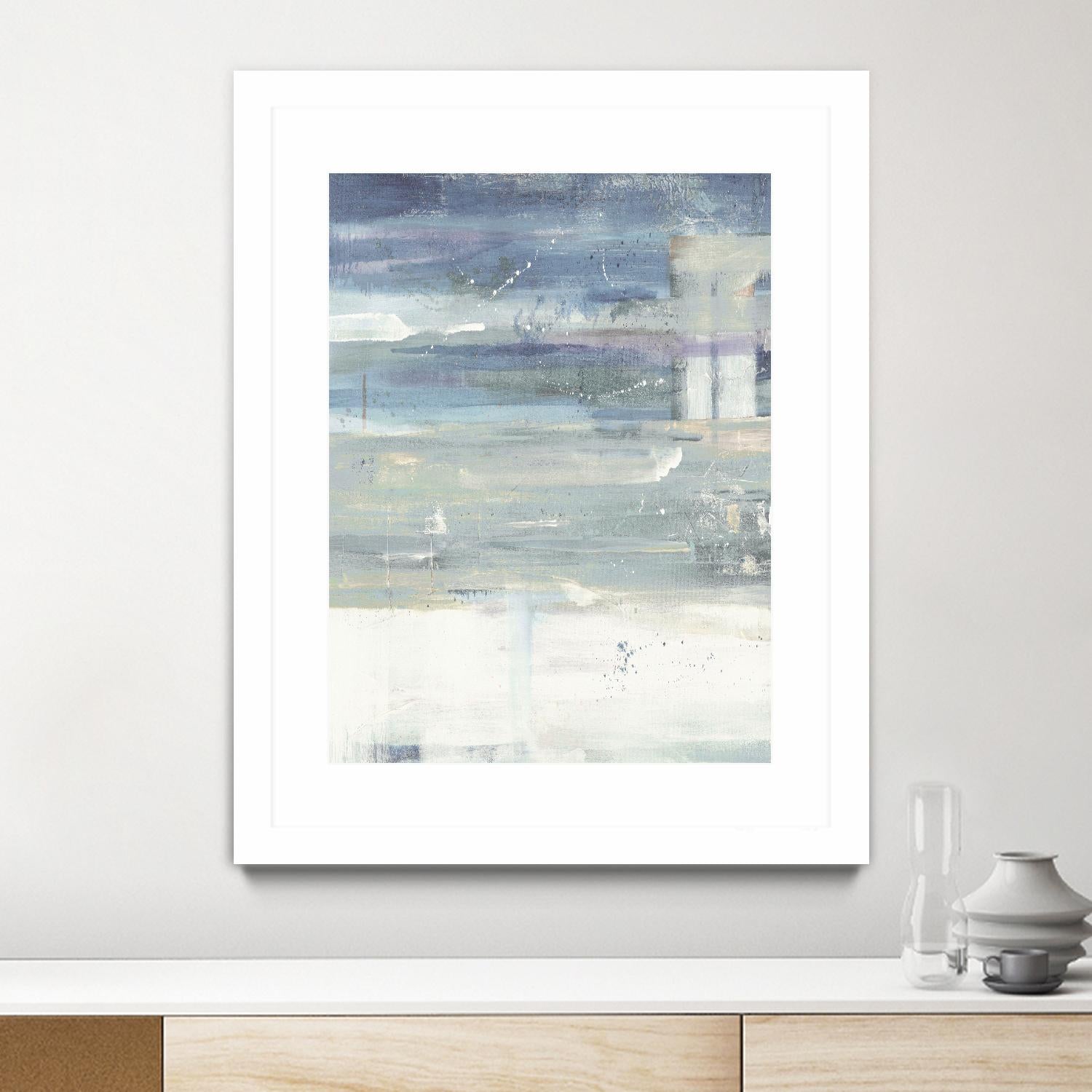 Distance II by Jill Martin on GIANT ART - white abstract