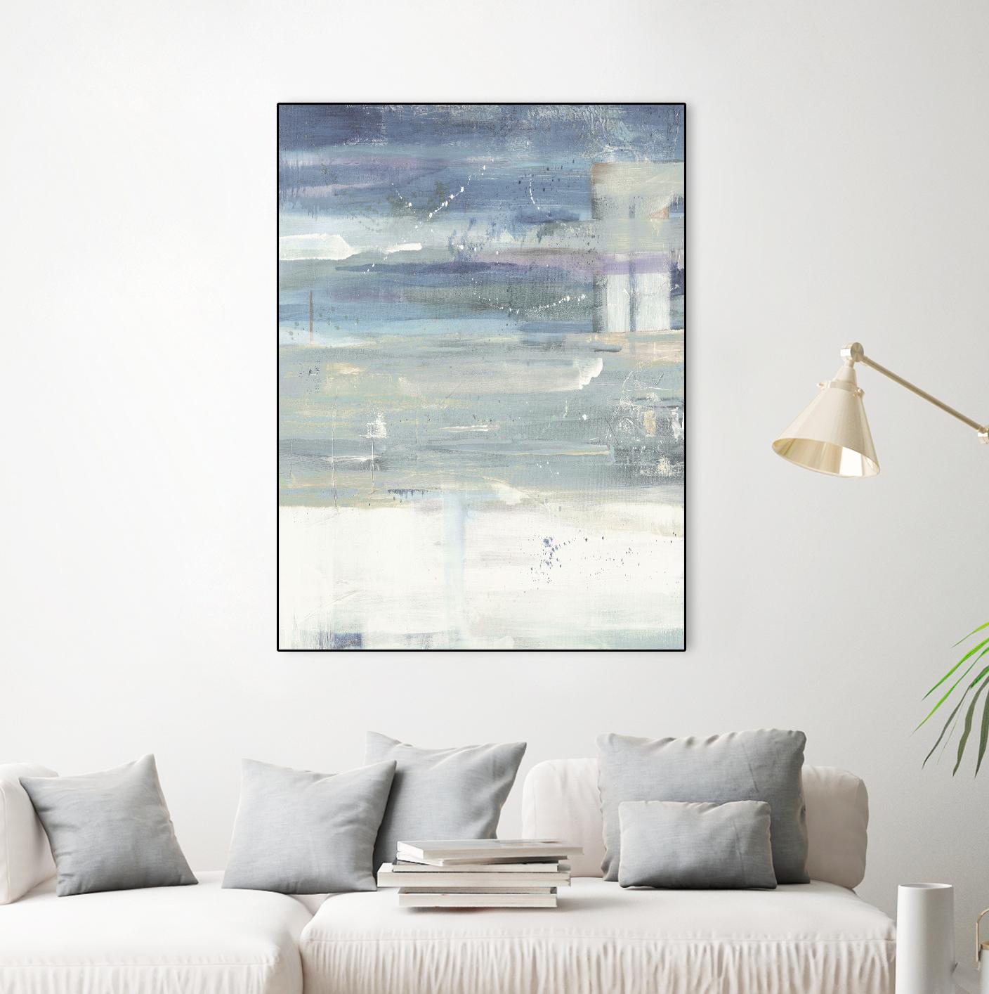 Distance II by Jill Martin on GIANT ART - white abstract