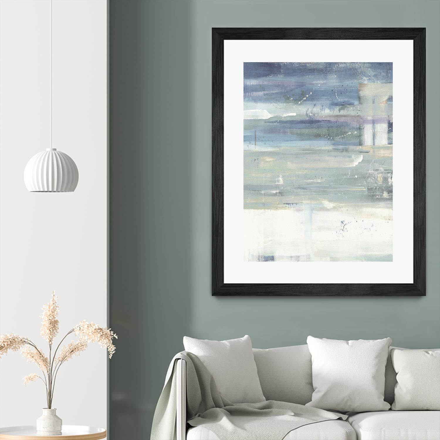 Distance II by Jill Martin on GIANT ART - white abstract