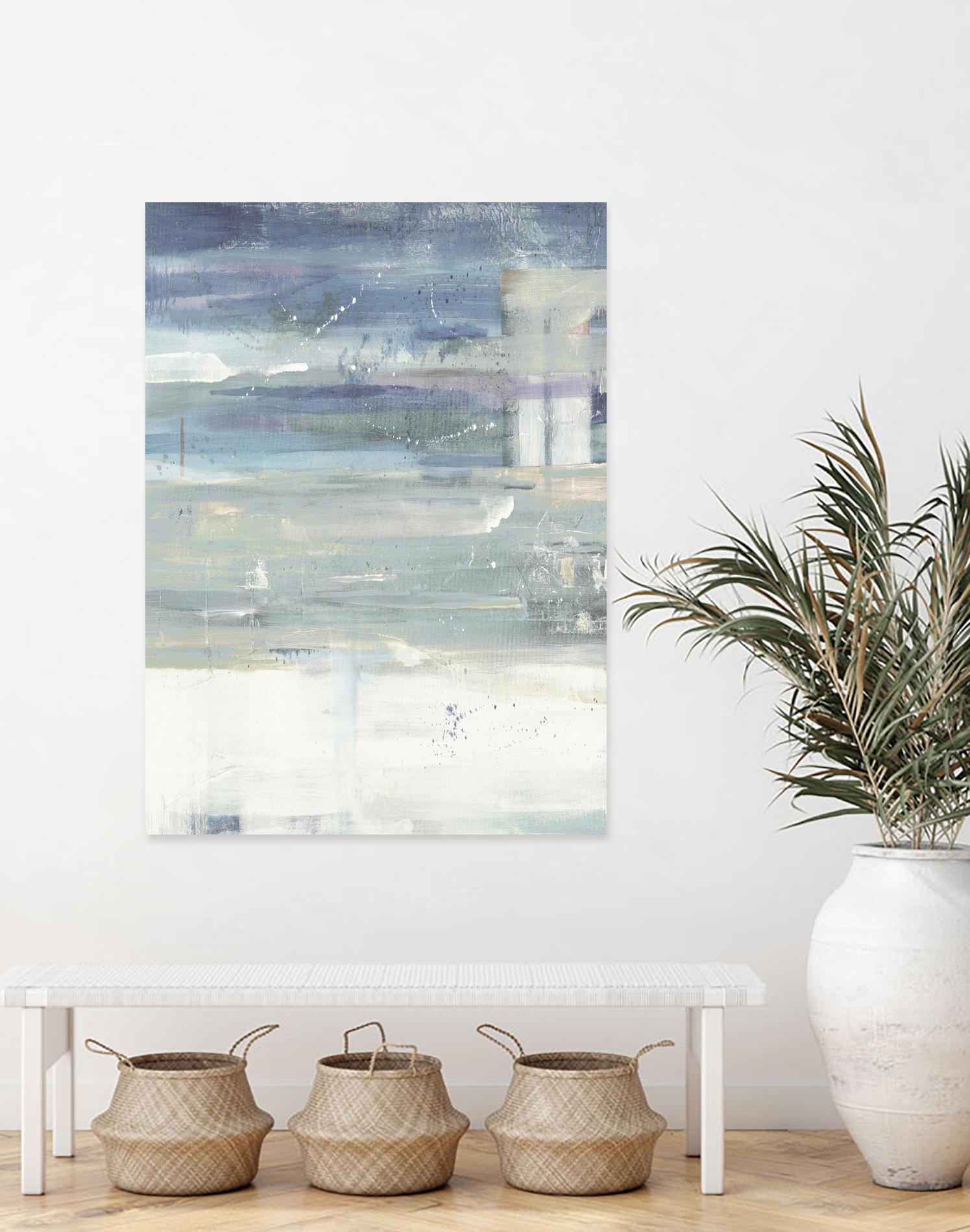 Distance II by Jill Martin on GIANT ART - white abstract