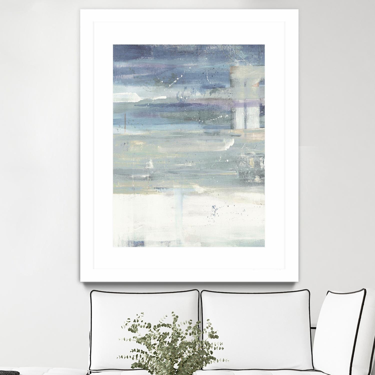 Distance II by Jill Martin on GIANT ART - white abstract