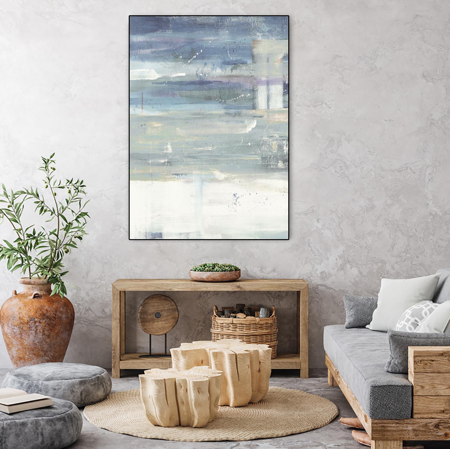 Distance II by Jill Martin on GIANT ART - white abstract