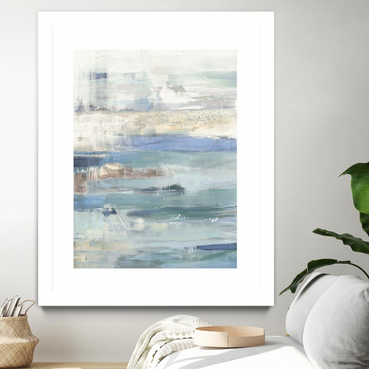 Distance I by Jill Martin on GIANT ART - white abstract