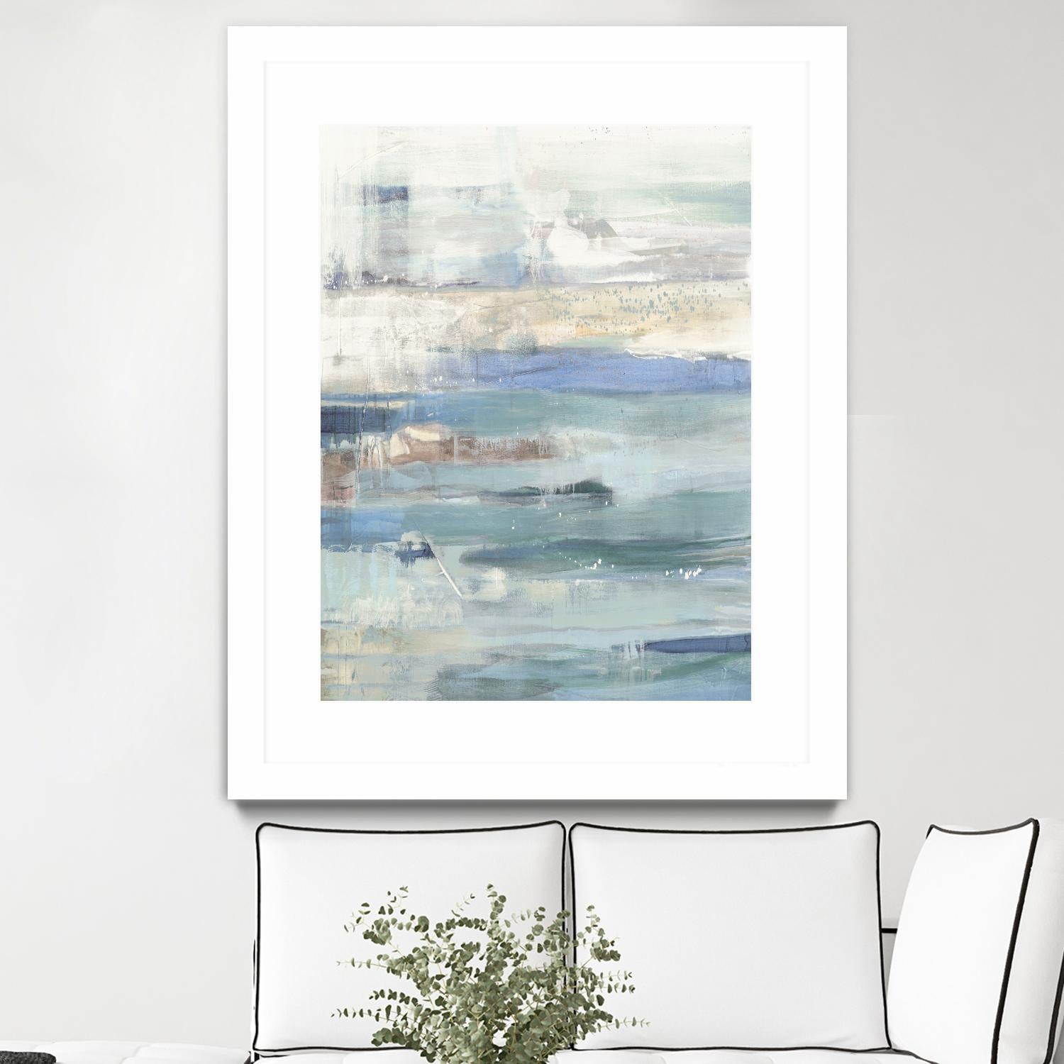 Distance I by Jill Martin on GIANT ART - white abstract