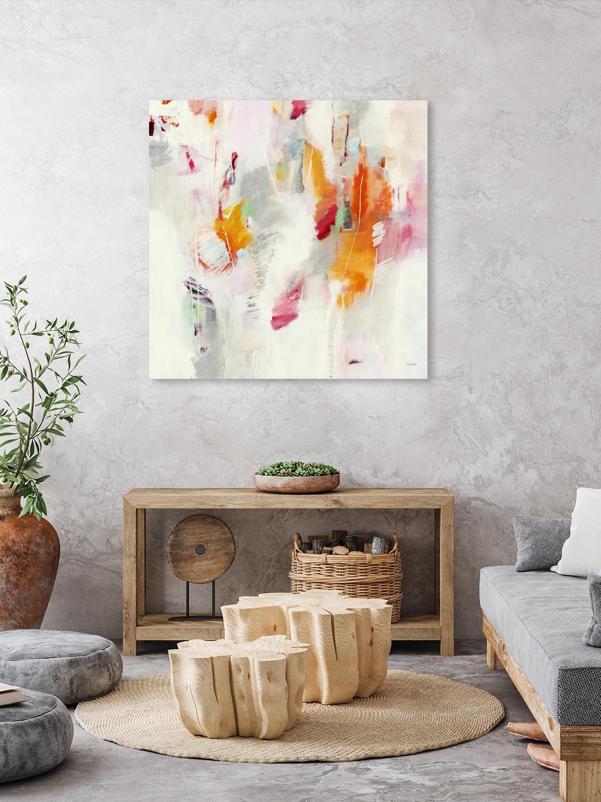 Pass on the Left by Jill Martin on GIANT ART - pale tints abstract