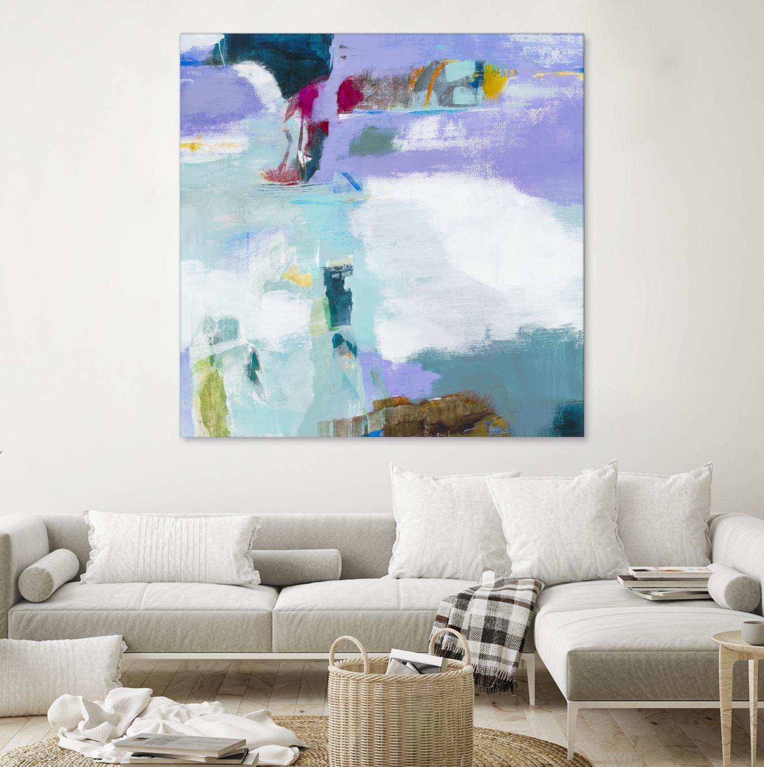 Reckoning by Jill Martin on GIANT ART - purples abstract