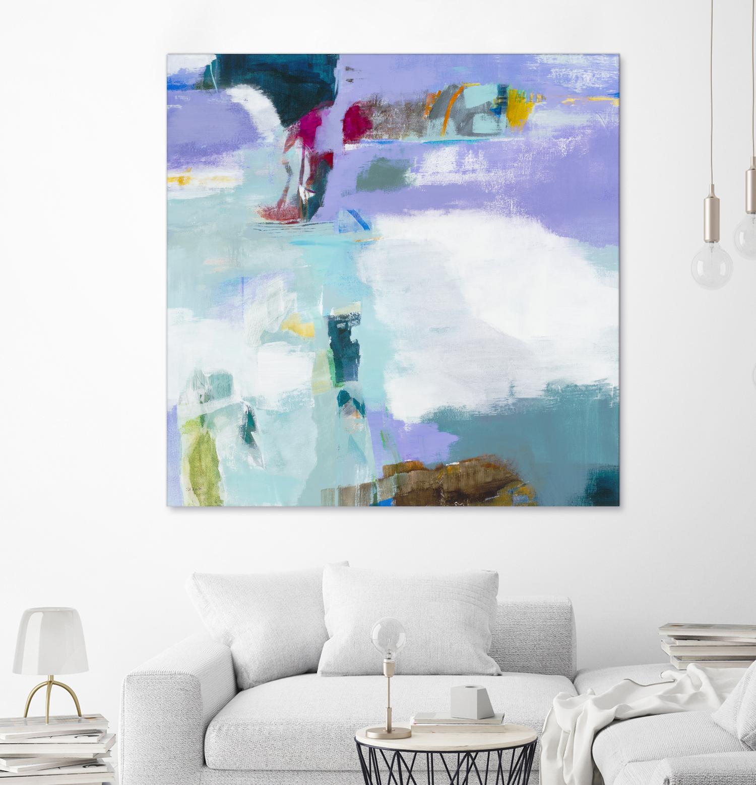 Reckoning by Jill Martin on GIANT ART - purples abstract