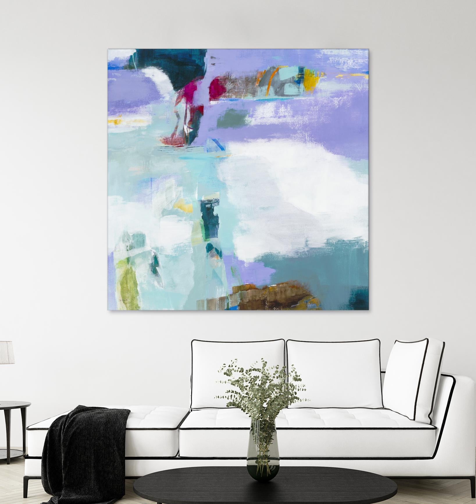 Reckoning by Jill Martin on GIANT ART - purples abstract