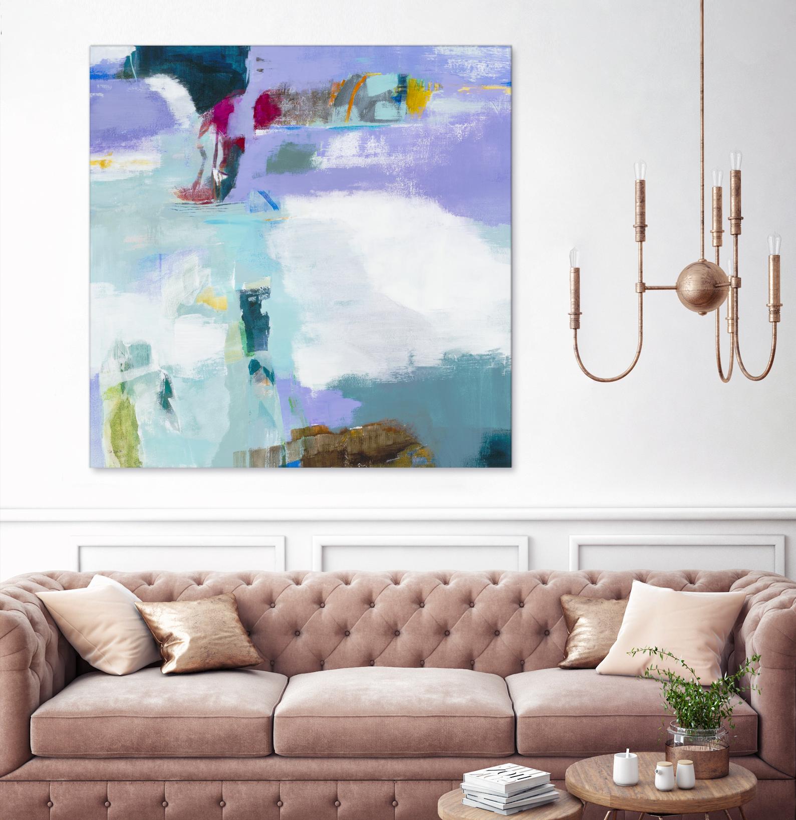 Reckoning by Jill Martin on GIANT ART - purples abstract