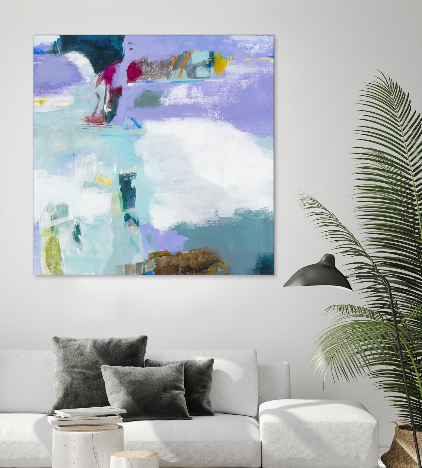 Reckoning by Jill Martin on GIANT ART - purples abstract