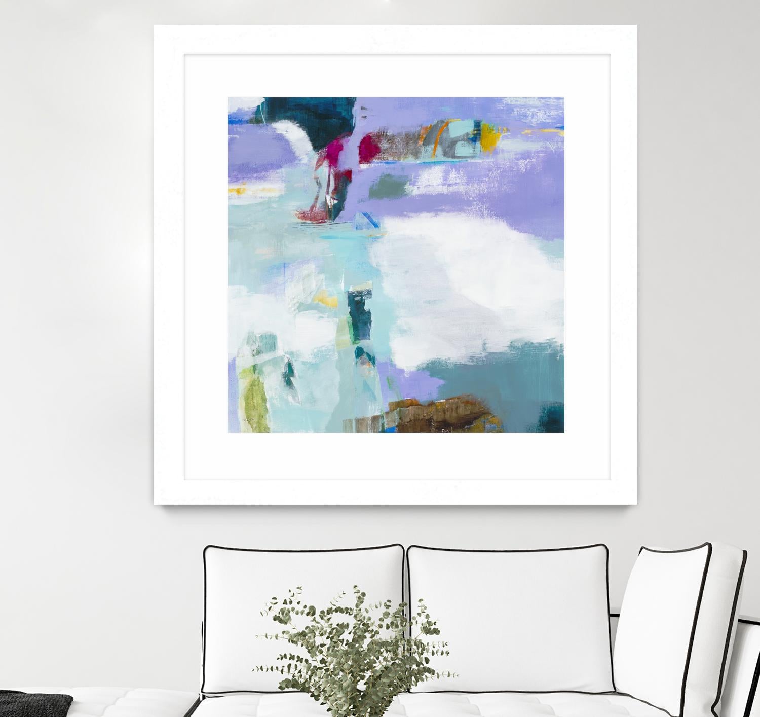 Reckoning by Jill Martin on GIANT ART - purples abstract