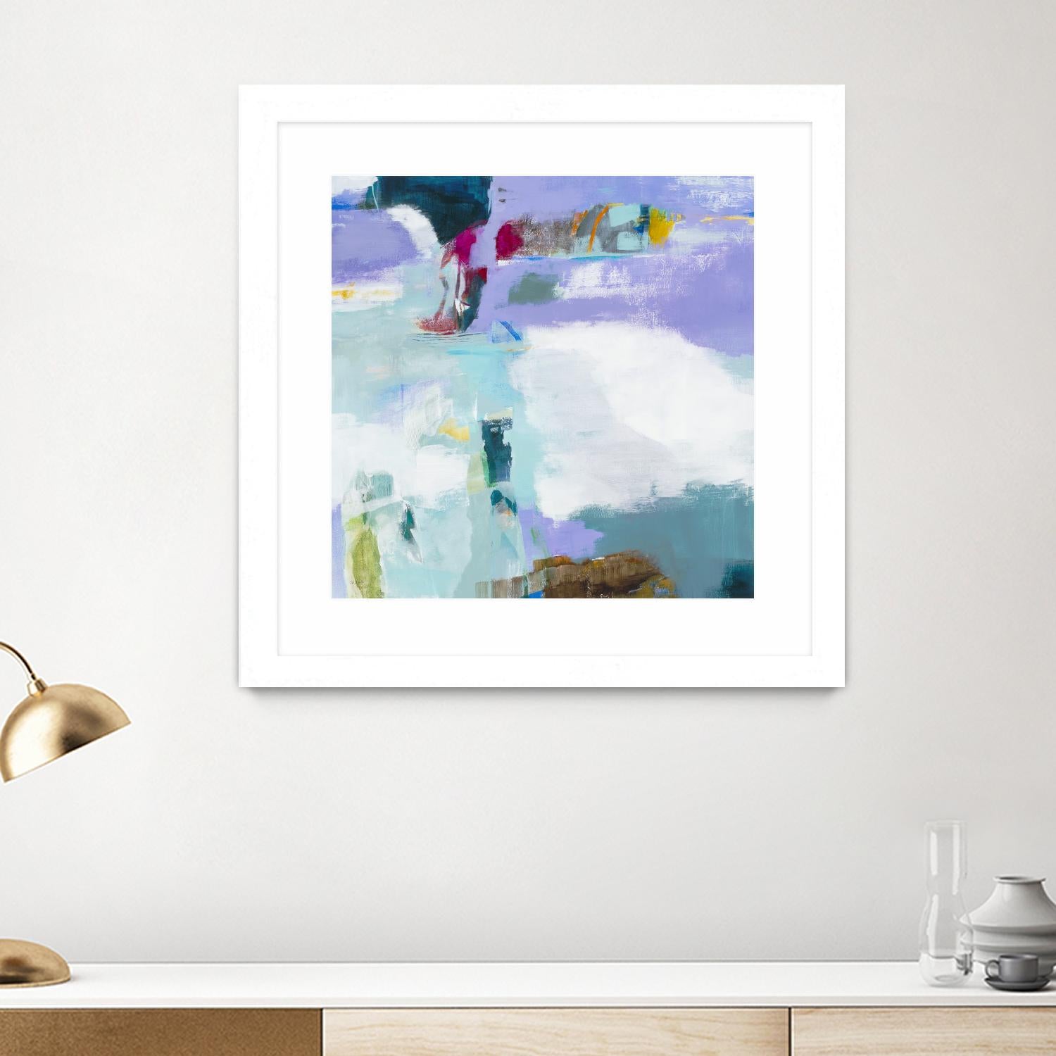 Reckoning by Jill Martin on GIANT ART - purples abstract