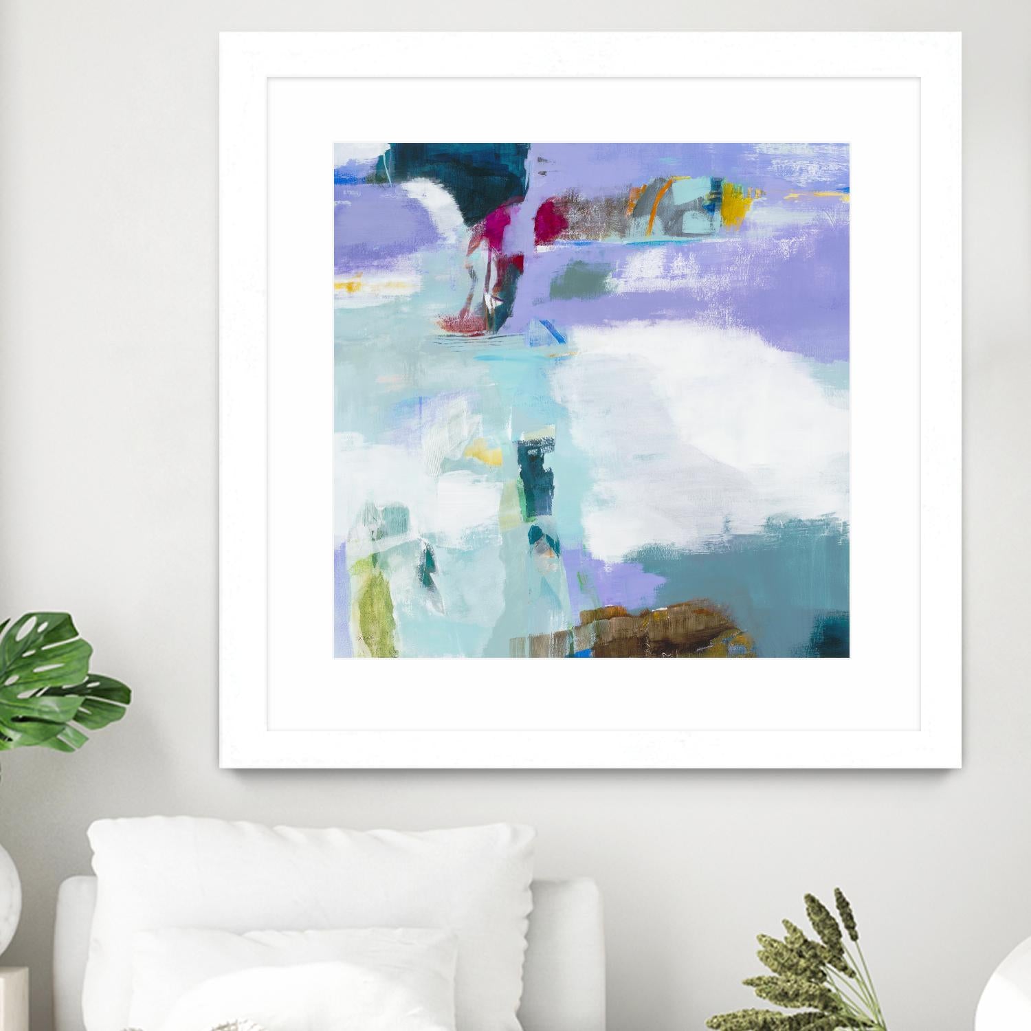 Reckoning by Jill Martin on GIANT ART - purples abstract